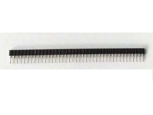 40P 2,54 mm Pitch weiblich Round Pin Header-Anschluss