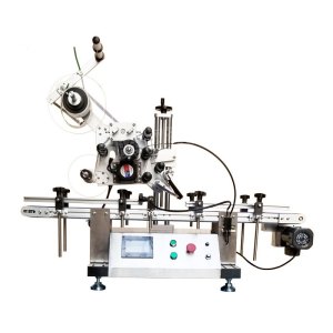 Etikettiermaschine - Vollautomat - Deckel, eckig und flach