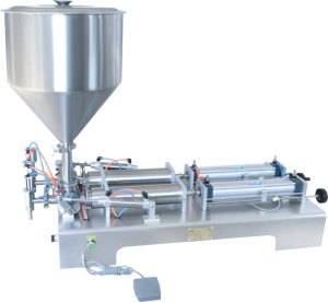100-1000 ml Trichter - Abfüllmaschine Doppelkopf